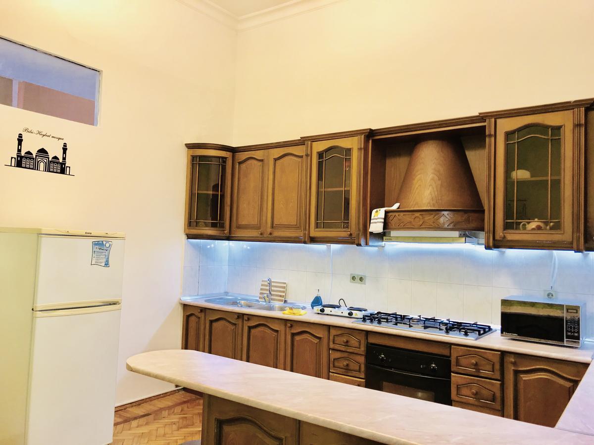 Check-In Apartment Near Fountain Square Vidadi Str Баку Экстерьер фото