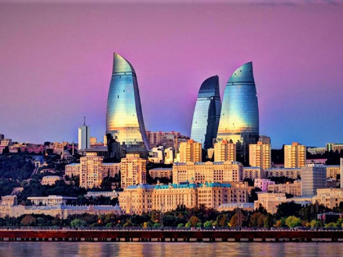 Check-In Apartment Near Fountain Square Vidadi Str Баку Экстерьер фото